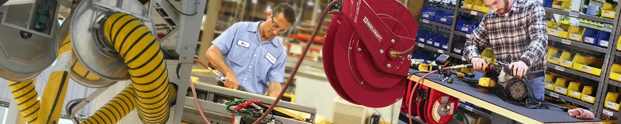 Five Reasons to Use Retractable Air Hose Reels On Your Shop Floor -  International Air Tool & Industrial Supply Company